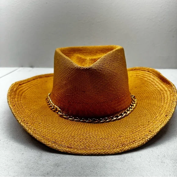 Gladys Tamez Kenny Cowboy Hat Natural Size Medium is 